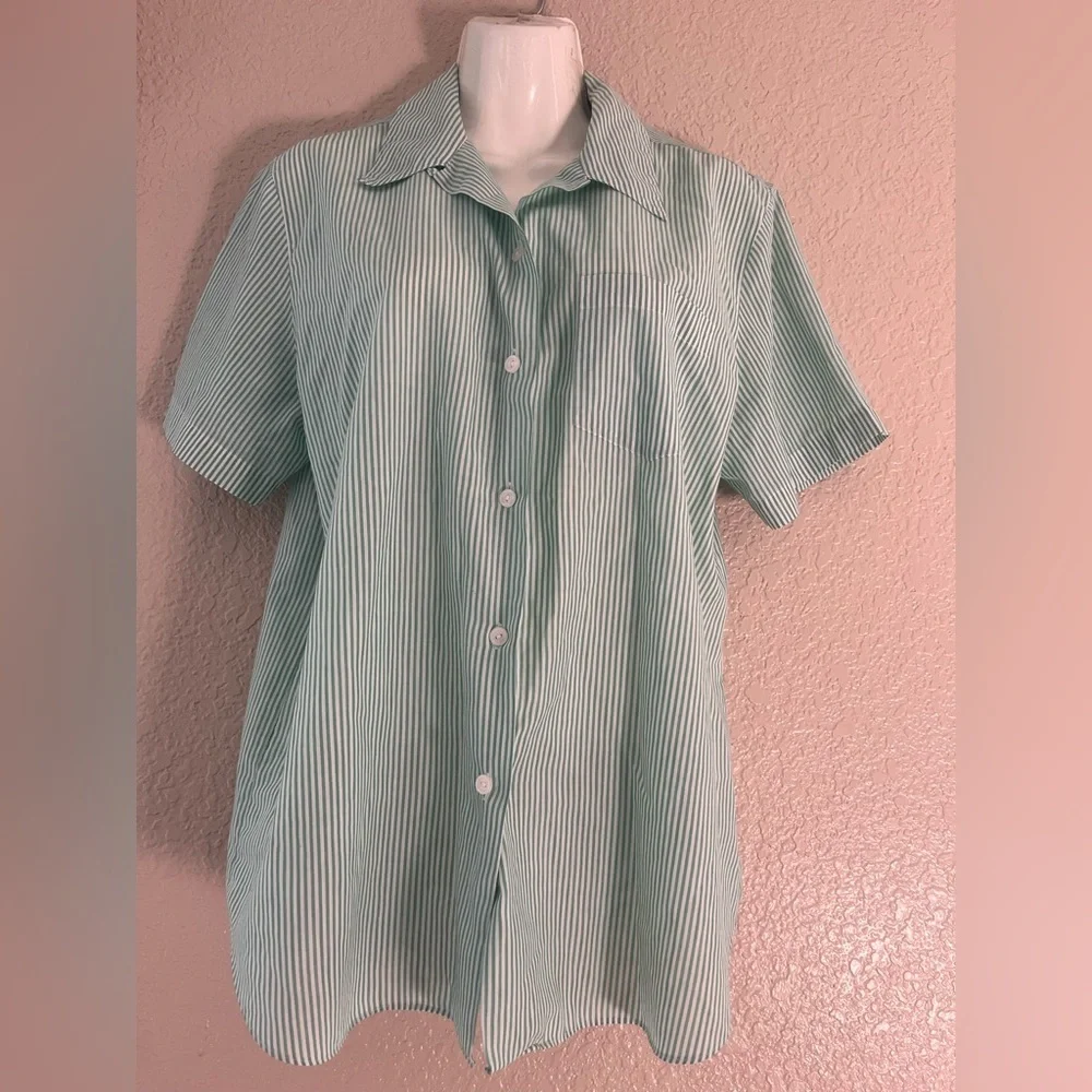 Joules Men's Mint Striped Button Down Shirt